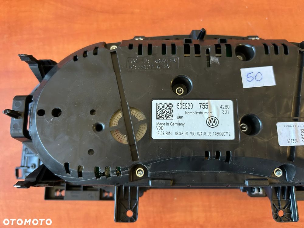 LICZNIK ZEGARY 5GE920755 VW E-GOLF VII - 6