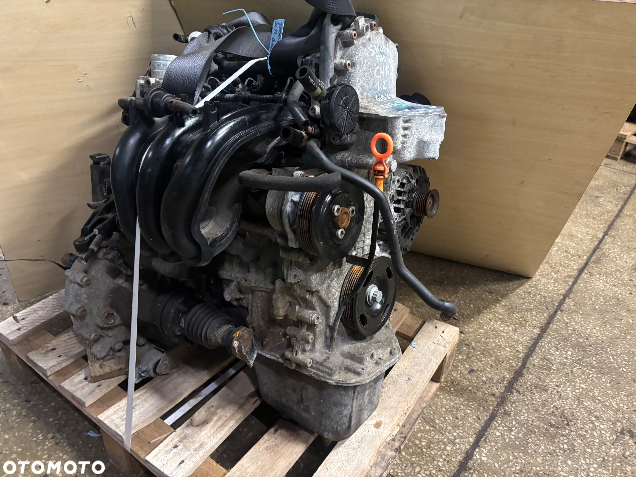 Vw Polo Skoda Fabia Seat Ibiza Silnik 1.2  CHF  CHFA BBM  kompletny - 7