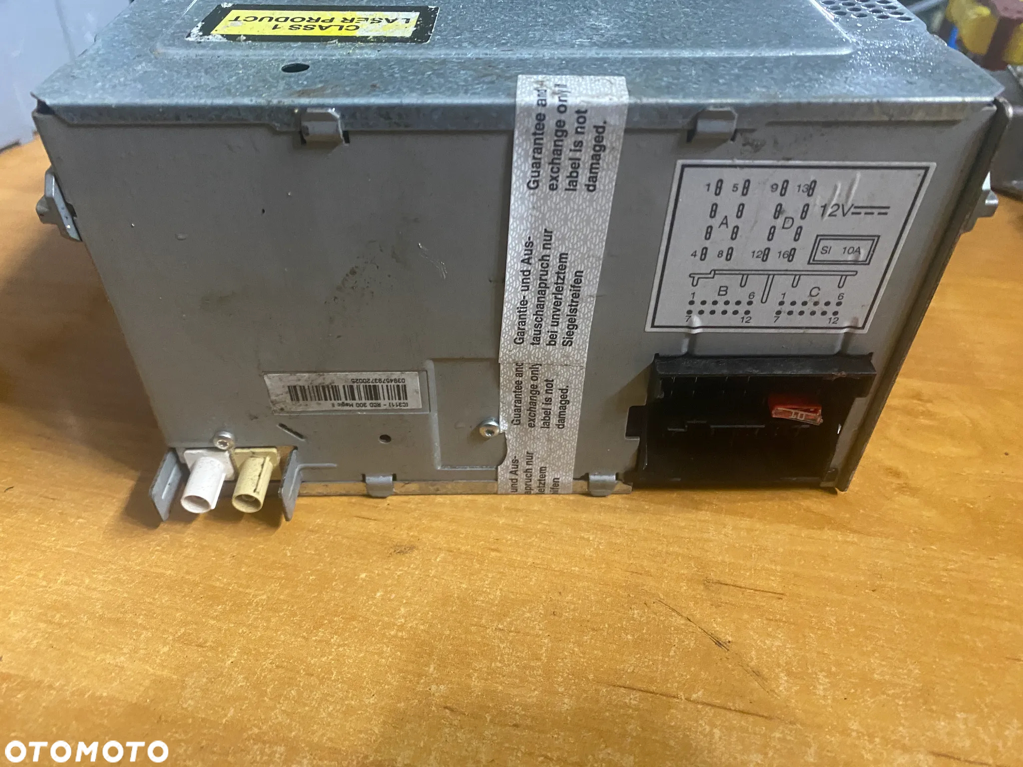 RADIO CD FM VW PASSAT B6 1K0035186T - 4