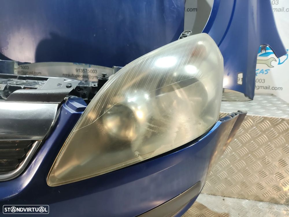 FRENTE COMPLETA OPEL ZAFIRA B A05 CAPOT PARACHOQUES GUARDA-LAMAS OTICAS RADIADOR VENTILADOR FRENTE FIBRA REFORÇO - 6