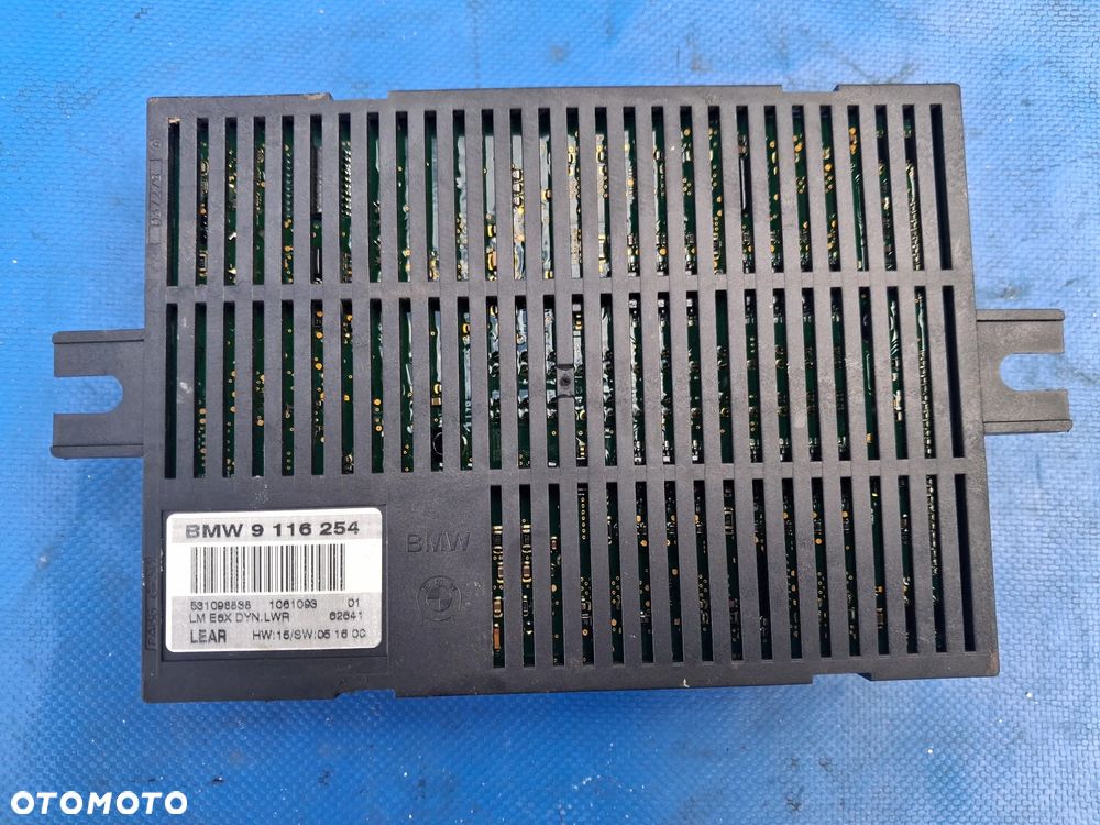 Moduł sterownik świateł lamp xenon dynamic BMW E60 E61 9116254 LCI 9 116 254 - 1