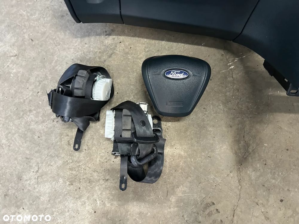 DESKA ROZDZIELCZA,KONSOLA PODUSZKI PASY FORD FIESTA MK7 - 9