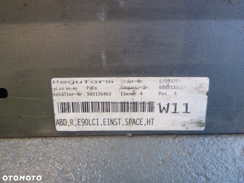 BMW E90 E91 NAKŁADKA LISTWA PROGOWA  LEWA PRAWA - 4