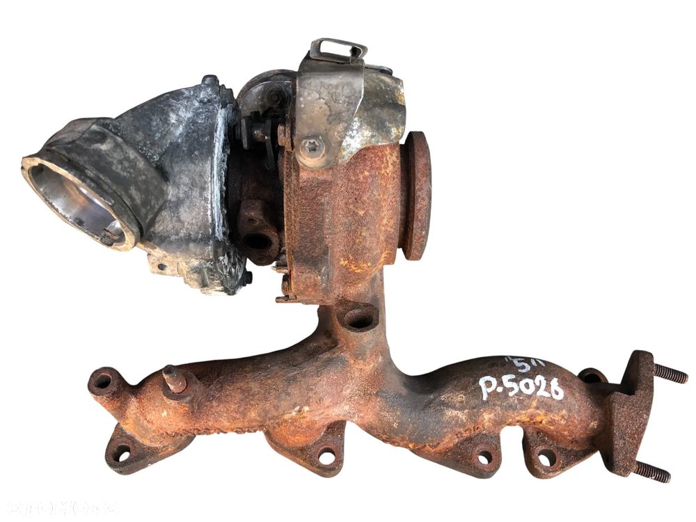 Turbosprężarka Vw Golf V Seat Leon II Audi A3 8P 2.0 TDI 03G253014K - Gwarancja Wysyłka - 1