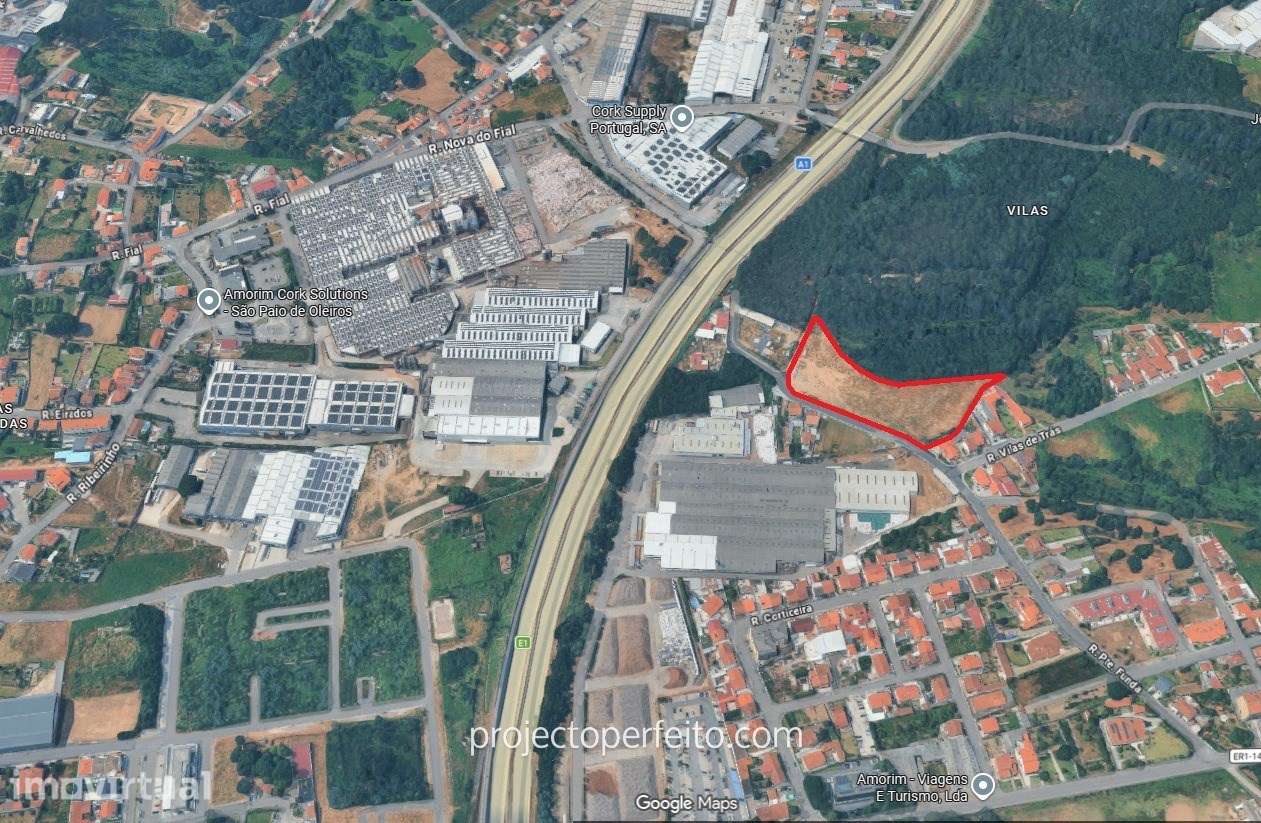 Lote Industrial  Venda em Mozelos,Santa Maria da Feira - Grande imagem: 2/8