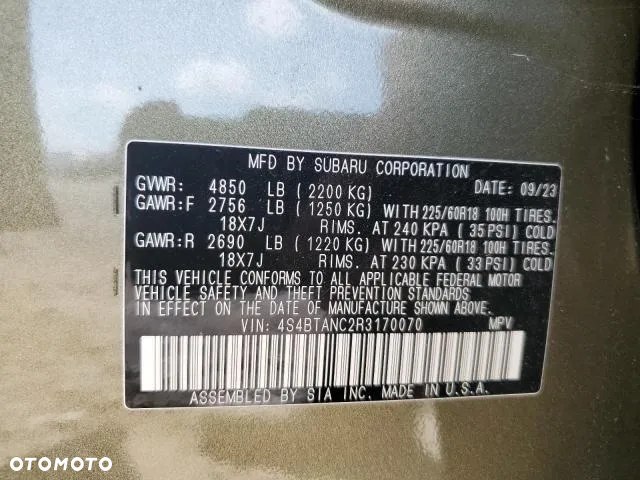 Subaru Outback 2.5i Lineartronic Exclusive Cross - 7