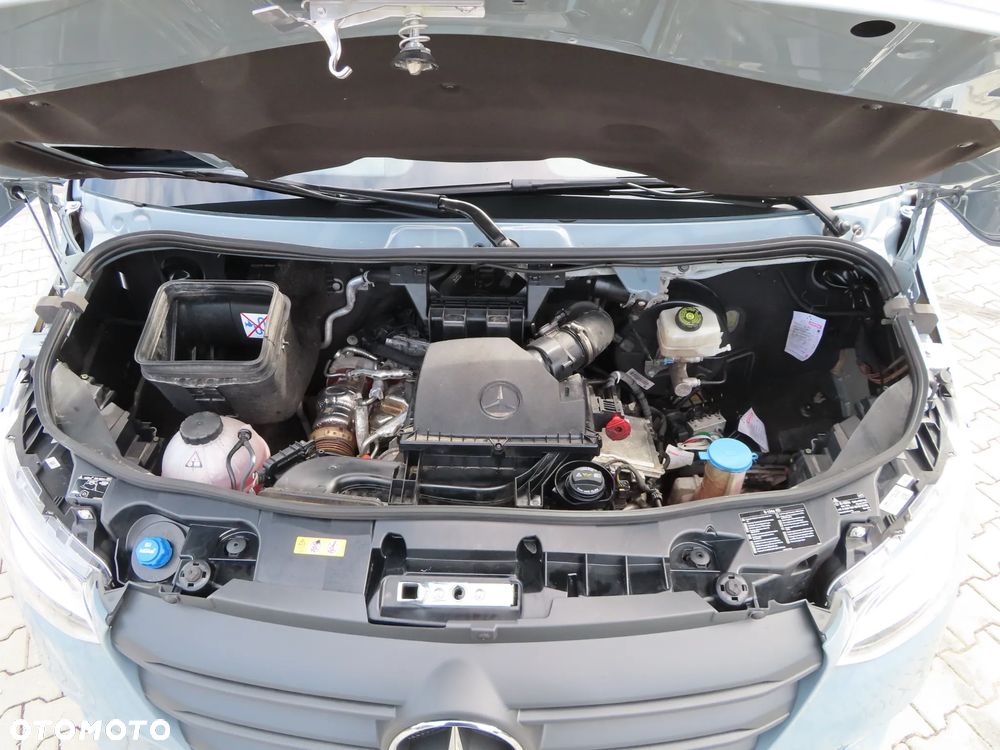Mercedes-Benz Sprinter 319 CDI 190 KM 9G-Tronic Automat Furgon Blaszak Ekstra Długi LONG MAXI + 4800 mm Wysoki Dach WZMACNIANY Rozstaw Osi 4325 mm FULL Opcja Wyposażenia Stan Auta Nowy Jak Z Salonu OKAZJA DOSTEPNY I GOTOWY - 15