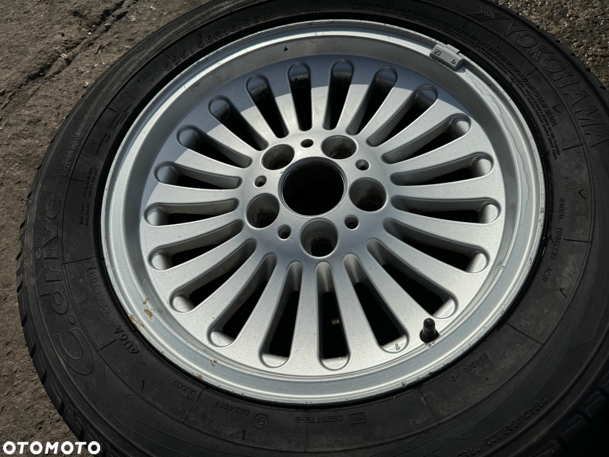 Koła felgi 16' BMW E39 5x120 7Jx16 ET20 1092209 OE - 5