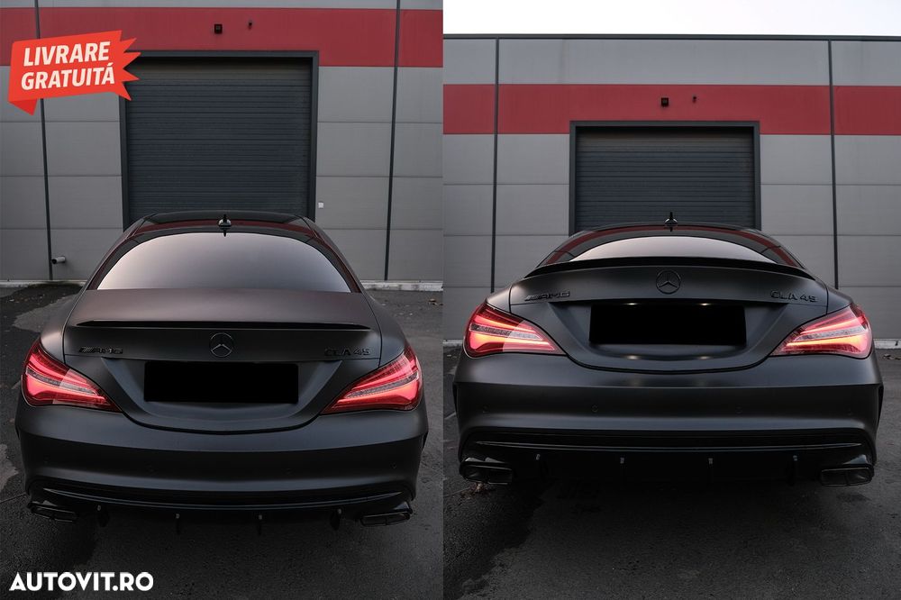 Ornamente pentru sistemul de evacuare Mercedes A-Class W176 (2012-2018) CLA W117 C- livrare gratuita - 16