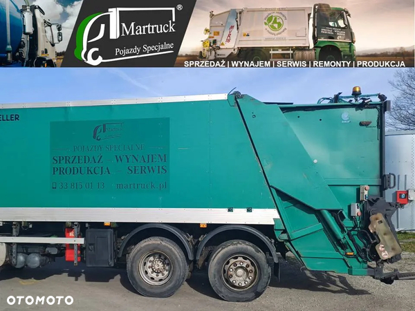 Zabudowa śmieciarki jednokomorowa Zoeller 22 m3 110-1100L