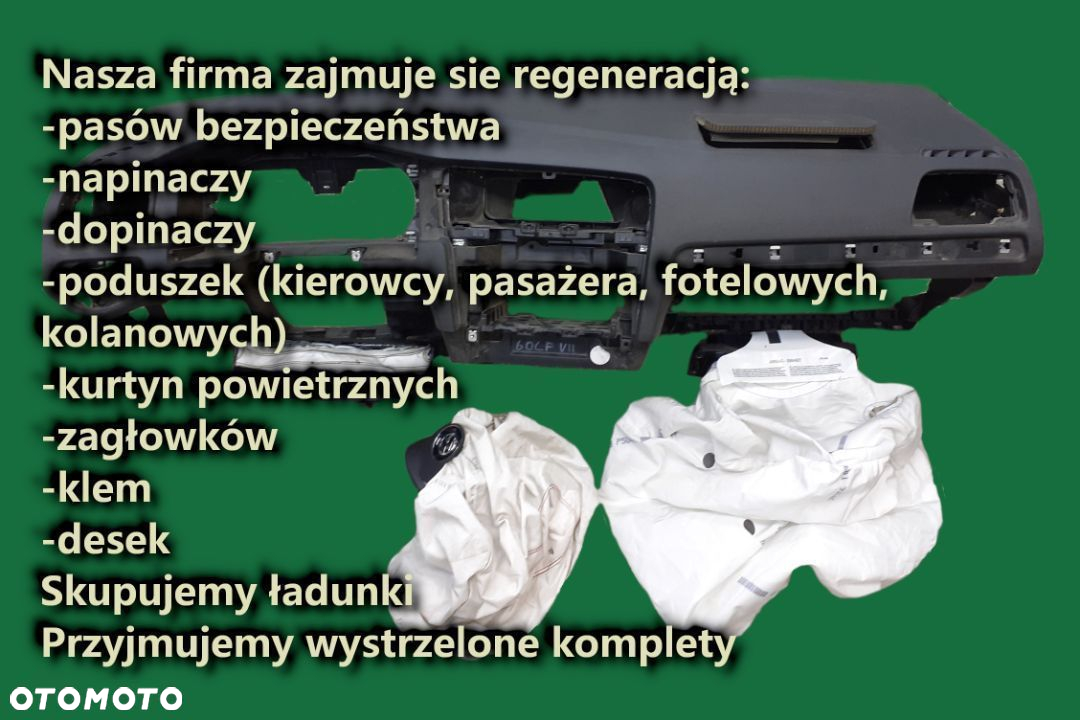 Deska Poduszki Pasy Regeneracja AUDI A5 S5 8T 2650 - 2