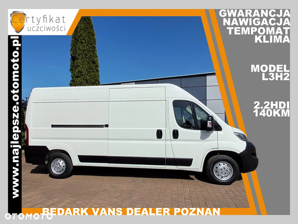 Peugeot Boxer, L3H2, Nawigacja, tempomat, klima