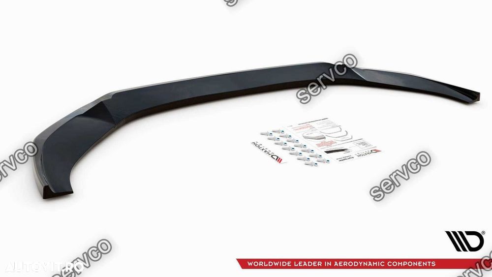 Prelungire lip bara fata Audi A6 S6 C8 S-Line 2019- v6 - Maxton Design - 11