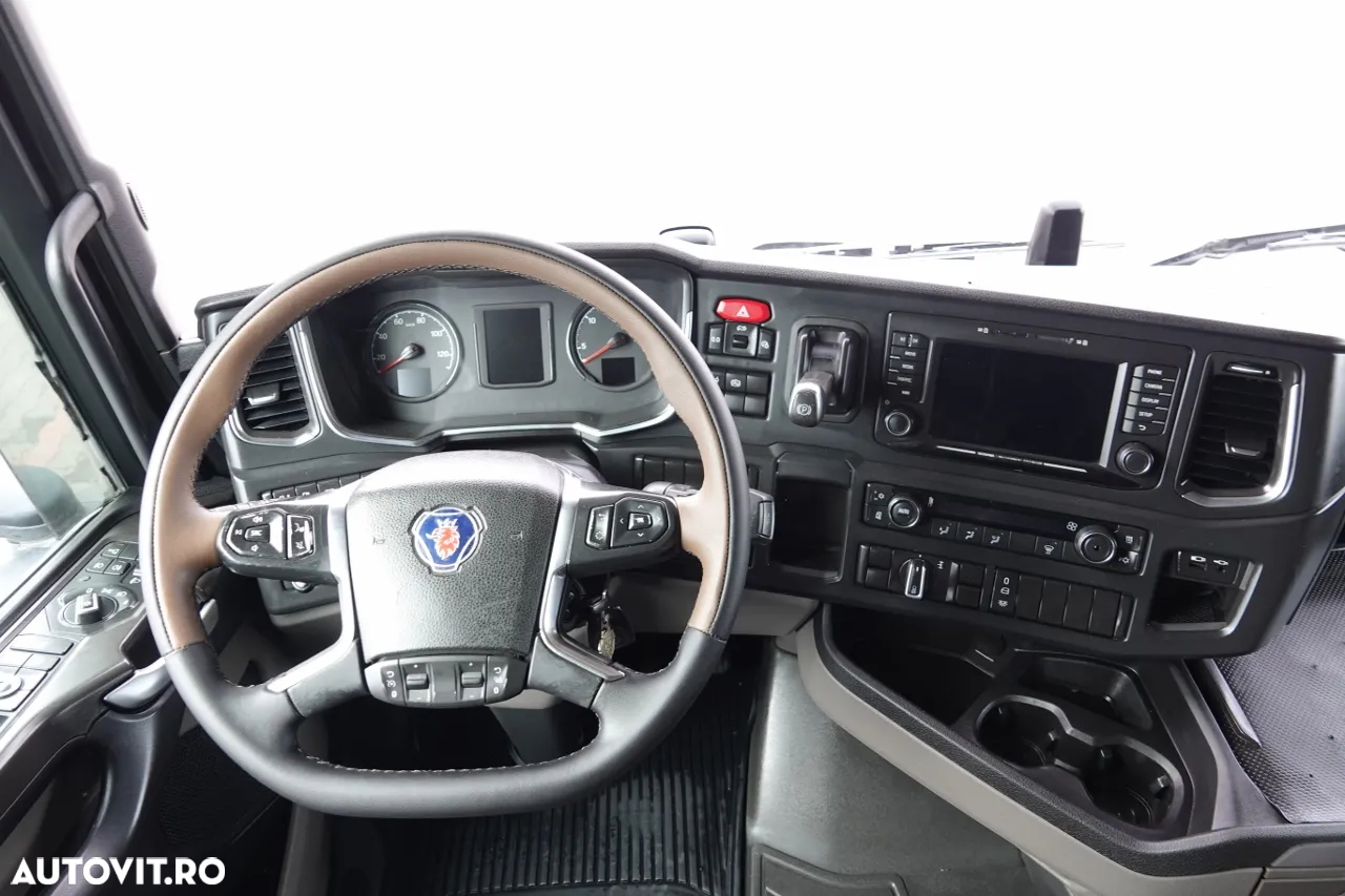 Scania S 450 / RETARDER / I-PARK COOL / HIDRAULICĂ / JANTE ALIE / ANVELOPE 100% / DUPĂ CONTRACTUL DE SERVICE - 28