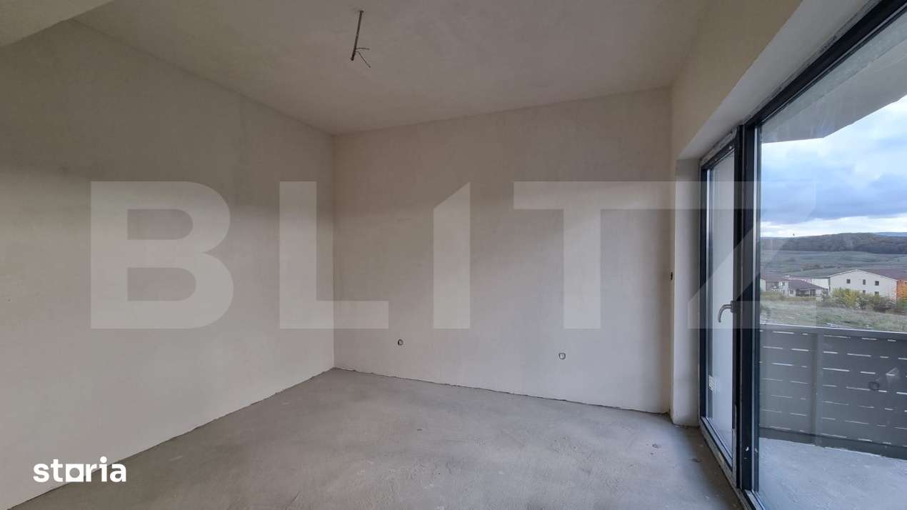 Apartament 2 camere, 38mp, 2 balcoane, orientare sudica, Baciu — fotografia 2