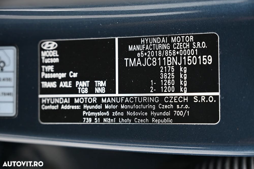 Hyundai Tucson 1.6 T-GDi HEV 2WD Prime - 25