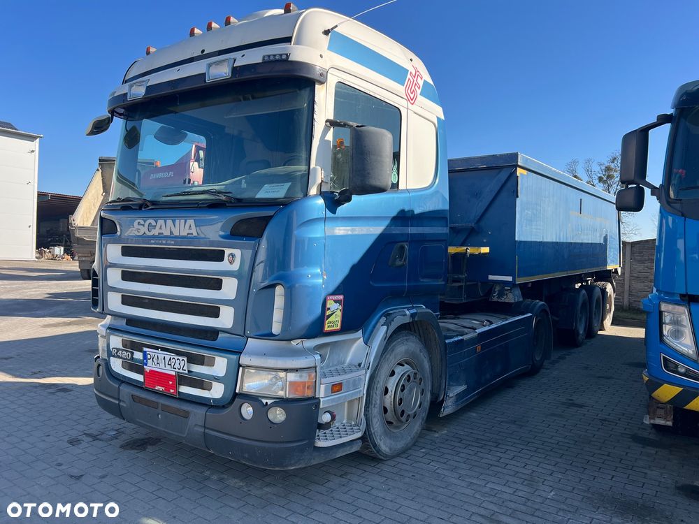 Scania R 124 420 + Naczepa - 1