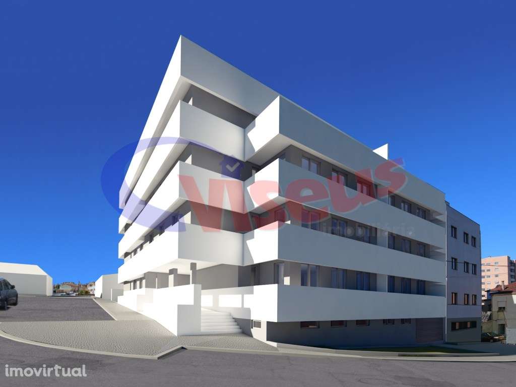 Apartamento T3 Penthouse Novo com Terraço e Varanda Coimbrões - Grande imagem: 3/12