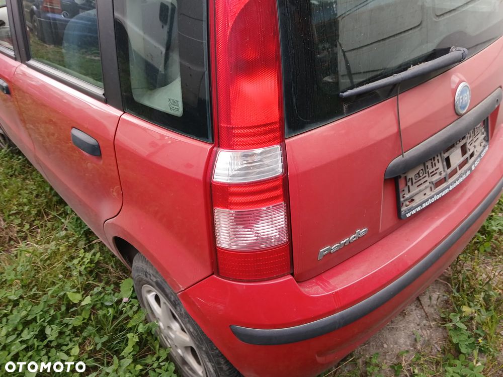 FIAT PANDA II 111A maska pokrywa silnika klapa bagażnika zderzak lampa reflektor pas przedni stop - 6