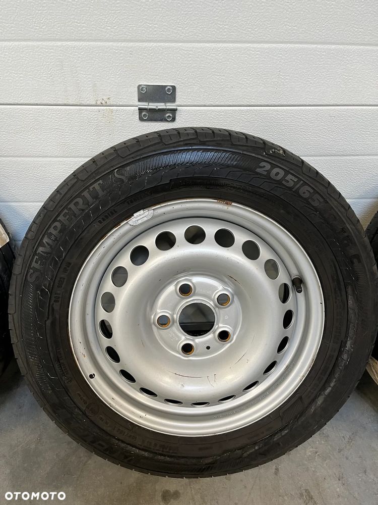 OPONY  205/65r16c 107/105T FELGI STALOWE 16 VW T5 T6 MULTIVAN AMAROK 6,5jx16 - 10