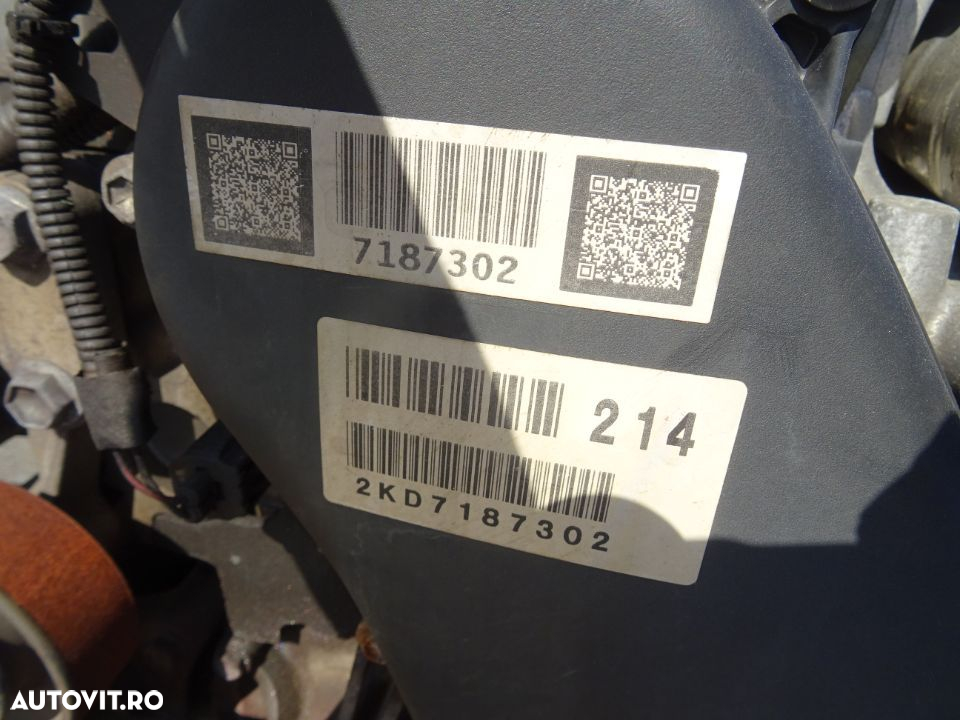 Motor Toyota Hilux 2.5 D4D E4 88KW 120 CP 2KD din 2008 fara anexe - 2