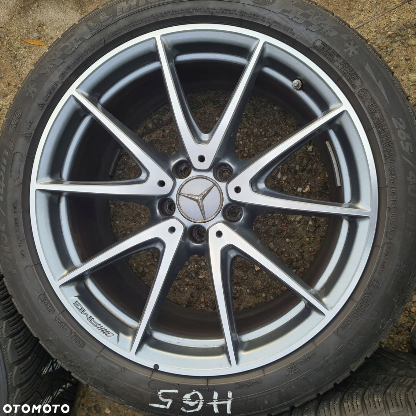 ZIMA KOŁA ORYGINAŁ MERCEDES W213 E63 AMG 265/40 R19 - 5