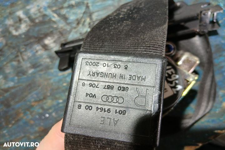 Centura siguranta fata dreapta 8E0857706G 8E0857706G Audi A4 B7 [2004 - 3
