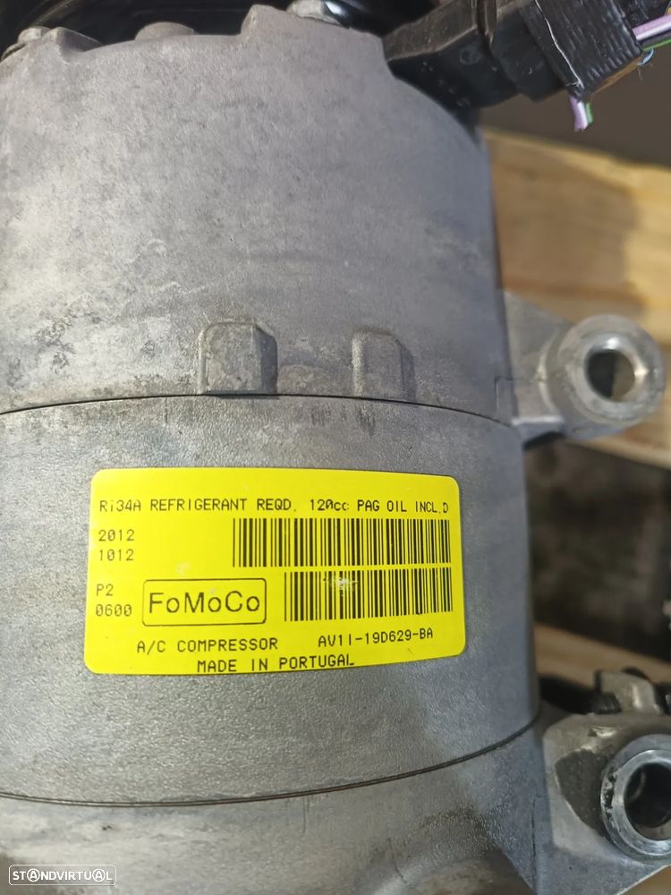 Compressor ar condicionado Ford Fiesta 1.5 TDCI 2017, referência  AV11-190D629-CA - 3
