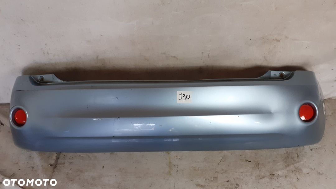 ) ZDERZAK TYŁ TYLNY DO FORD FIESTA MK6 VI LIFT FL J4 BŁĘKITNY - 1