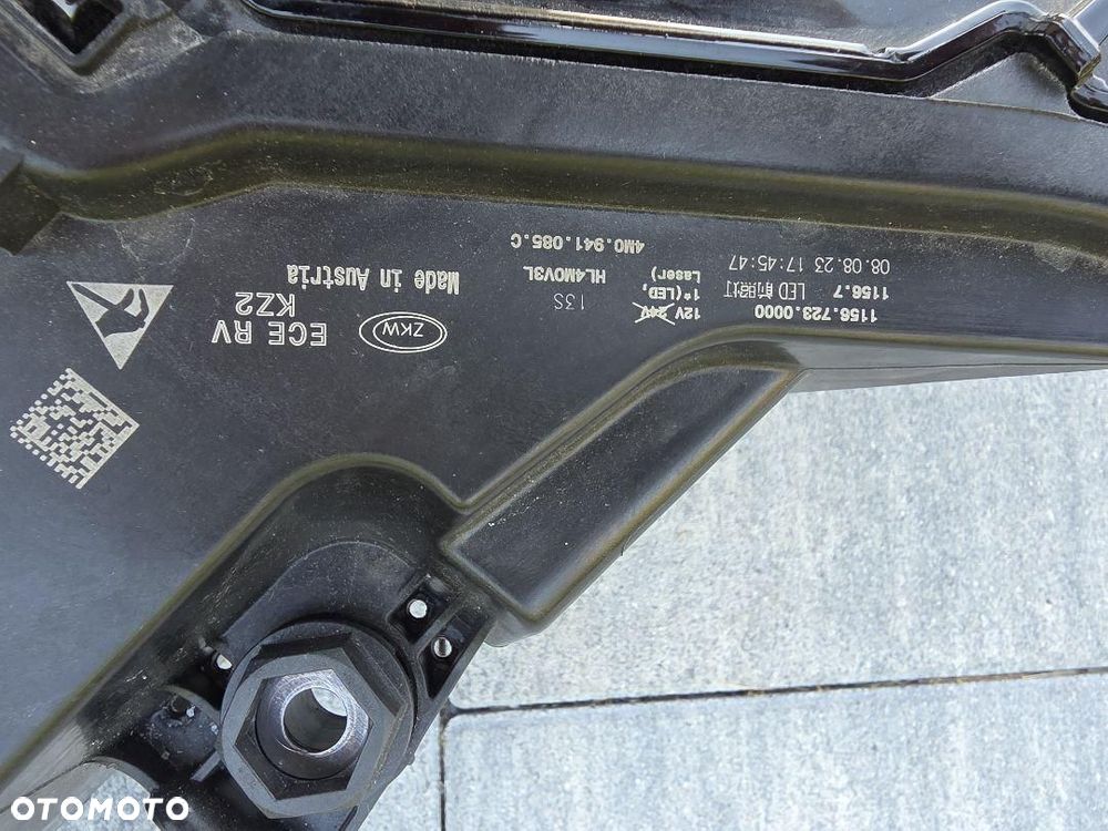 AUDI Q7 SQ7 4M0 LIFT Lampy Kompletne Full Led Laser 4M0941085C 4M0941086C - 14