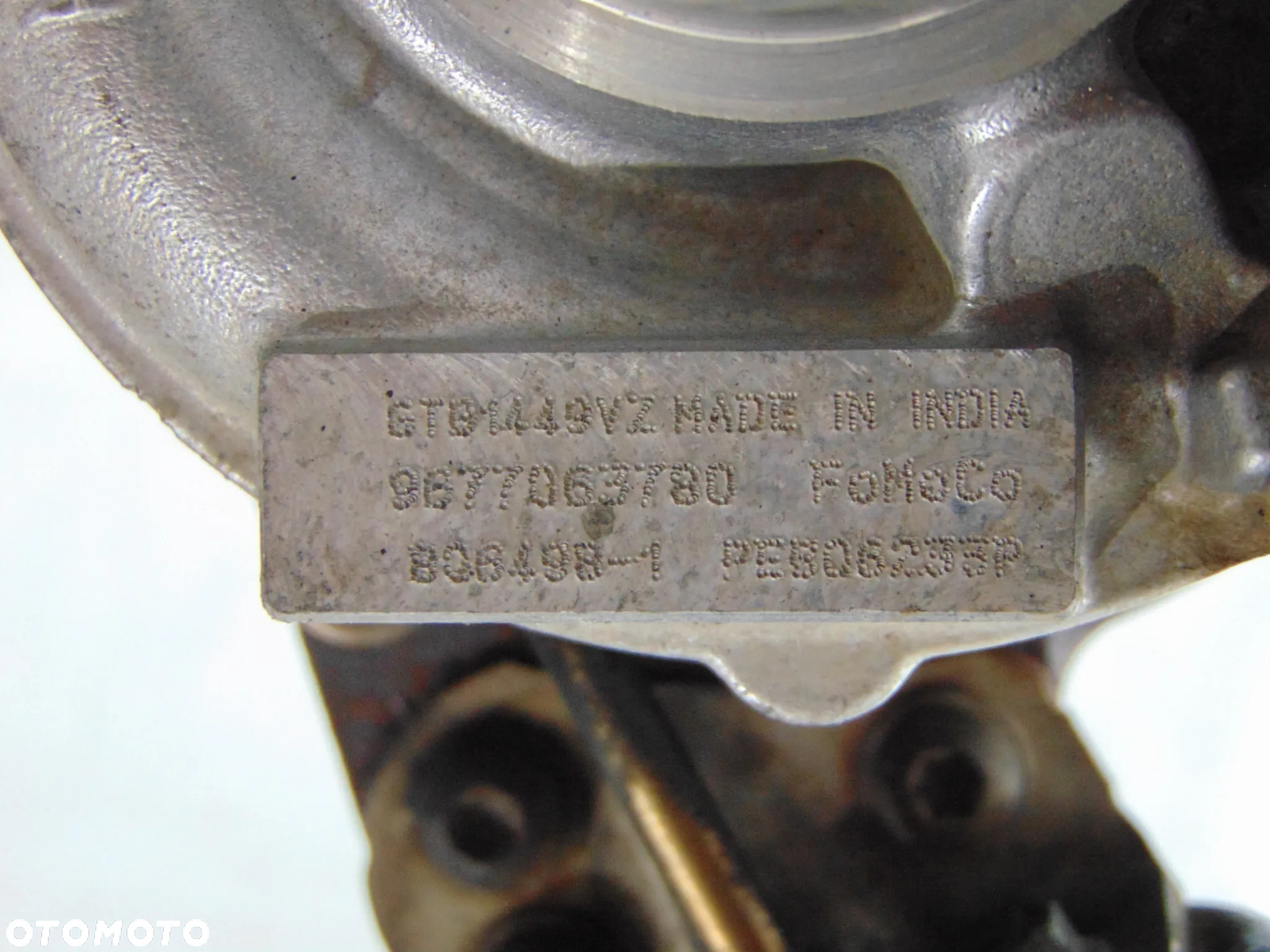 Turbina turbosprężarka 9677063780 GTB1449VZ Ford Mondeo MK4 IV Kuga I S-Max Galaxy 2 II diesel 2.0 TDCI - 2