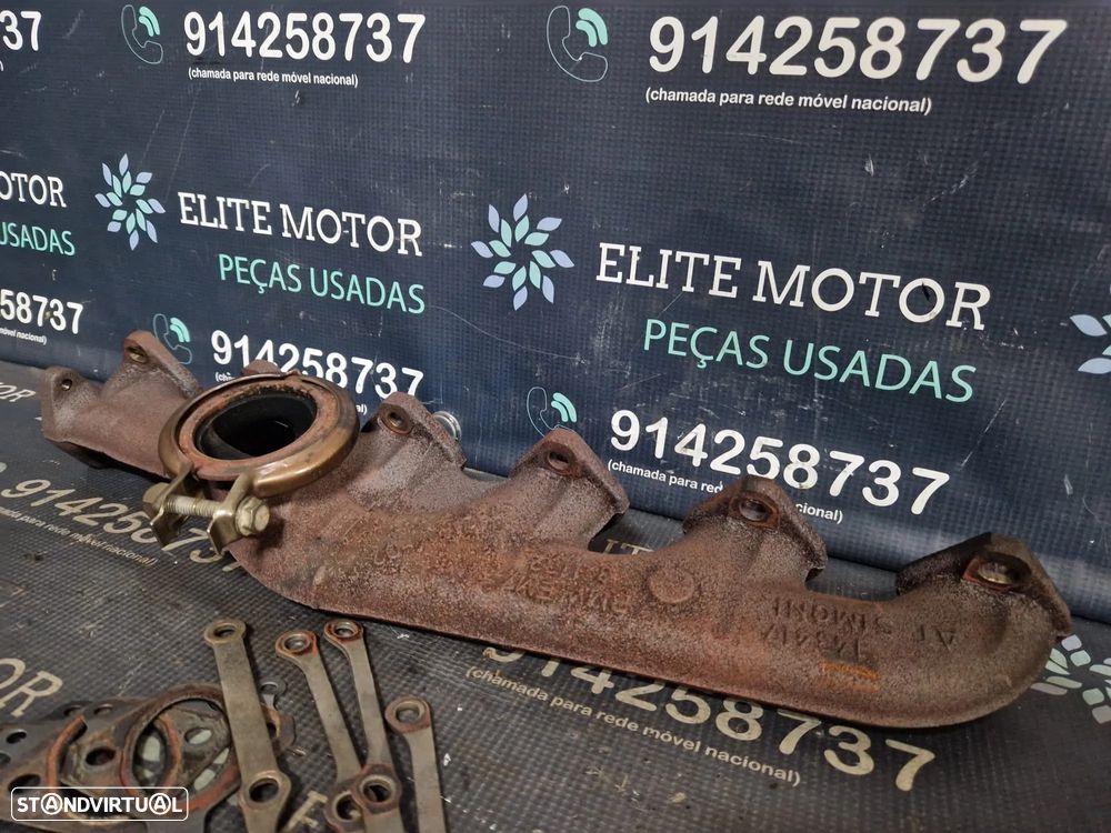 Coletor de escape usado BMW 730D 330D X5 M57TUE2 231CV M57 30D - 1