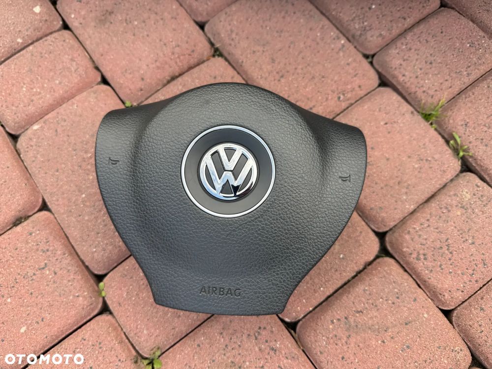 DESKA KONSOLA KOKPIT PODUSZKA PASY PASSAT B7 BRĄZOWA - 14