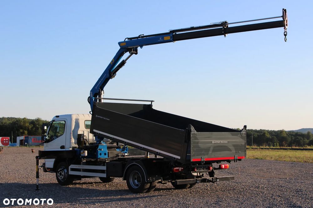FUSO Mitsubishi Canter 9C18 Nowy 3-stronny Wywrot Kiper Wywrotka Nowy Żuraw HDS DN 7.7 S2 Ładowność: 4000 kg Fassi - 2
