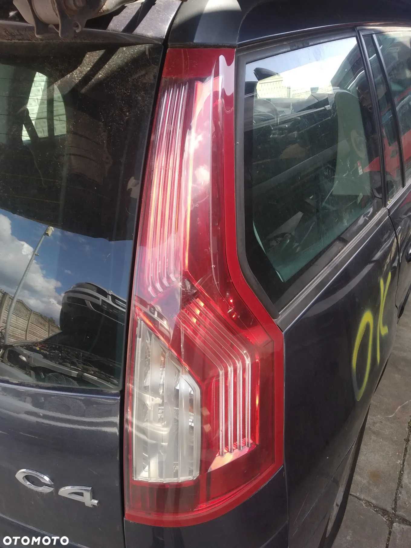 CITROEN C4 GRAND PICASSO 06-10 ZDERZAK TYL TYLNI KENC - 21