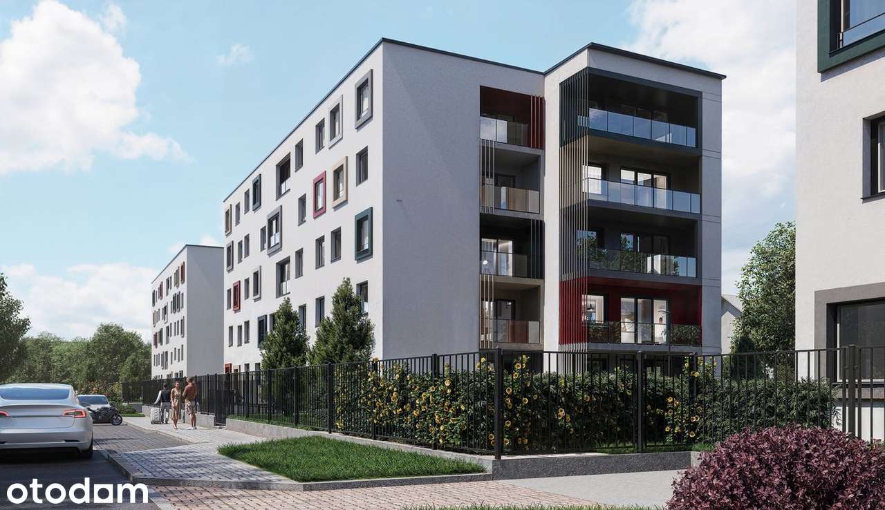 4-pokojowe mieszkanie 65m2 + balkon Bezpośrednio