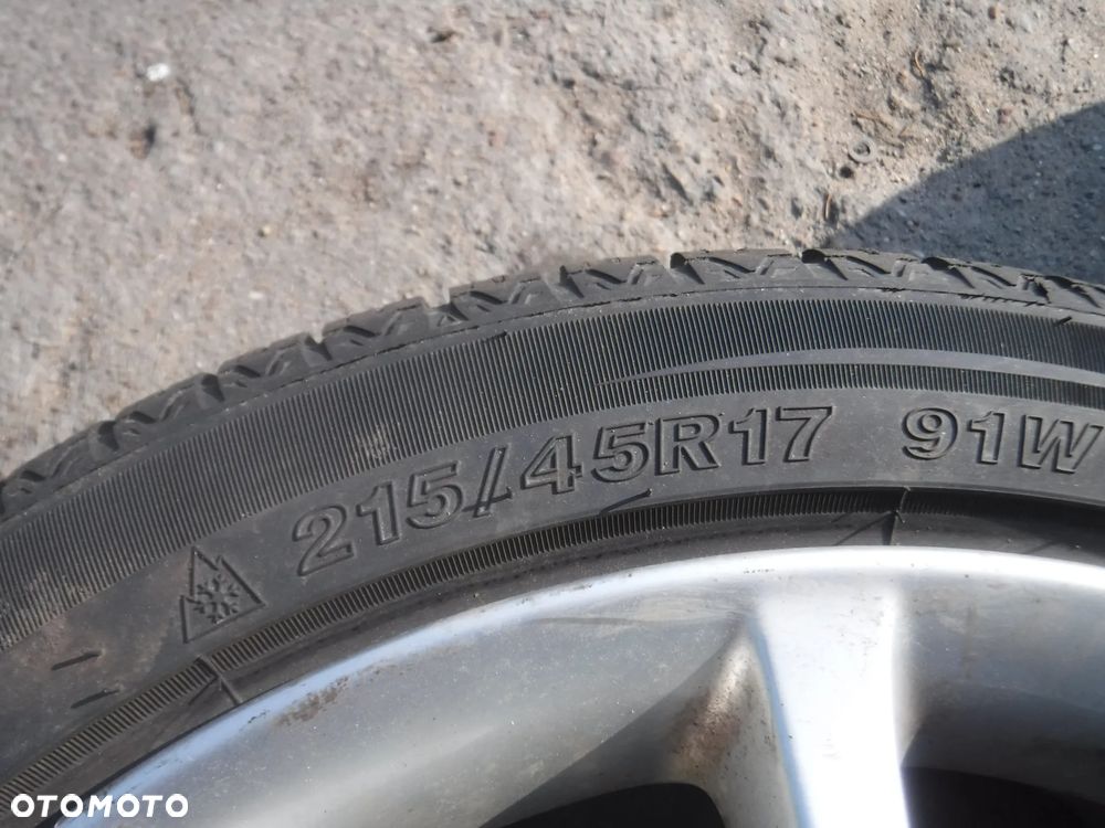 Mercedes  A B C klasa  W245 W169 W204  alufelgi 5x112  17 opony zima et49 - 6