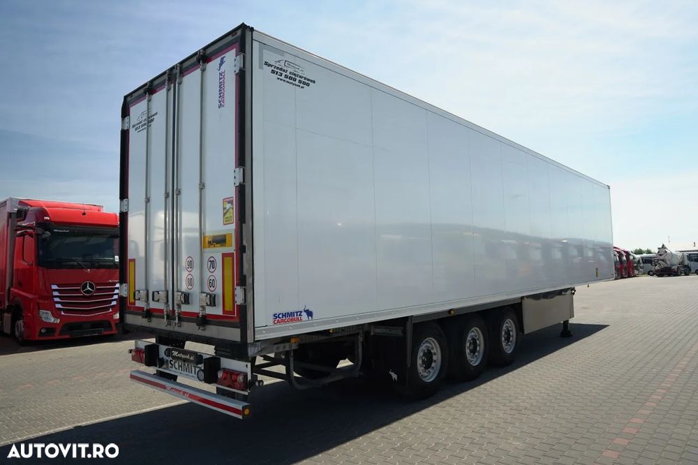 Schmitz Cargobull / REFRIGERAT / TRANSPORTOR MAXIMA 100 / TRANSPALET / AXĂ RIDICATĂ / AXE SCHMITZ - 6