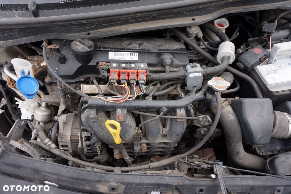 SILNIK KOMPLETNY I20 I 1.2 16V 77KM G4LA 21101-03M10 HYUNDAI 2008-2012 - 1