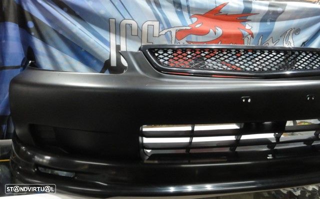 Para-choques frontal honda civic 1999-2001 2 / 3 / 4 portas em plástico ABS - 31