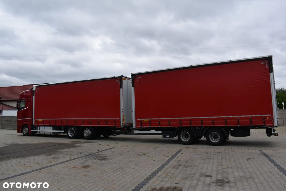 Scania S500 Tandem 2021 + Wielton | Zestaw przestrzenny |Podnosz - 5