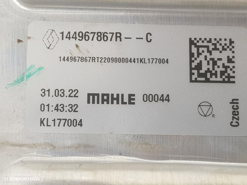 INTERCOOLER DACIA DUSTER 2022 -144967867R - 1