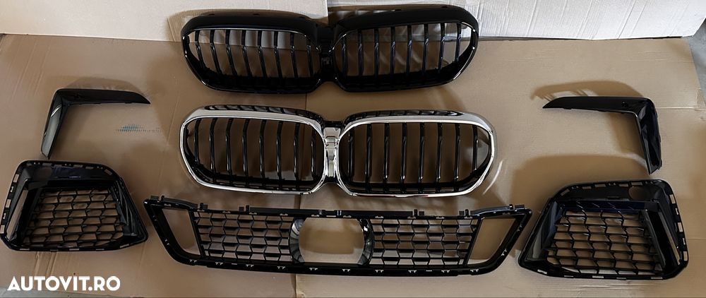 Grila grile BMW seria 5 G30 G31 LCI Facelift - 5