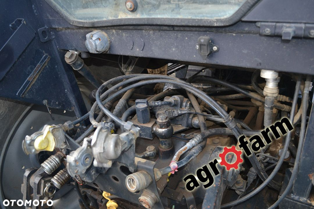 Deutz części używane Agrostar 6.81 6.61 silnik skrzynia zwolnica piast koło zwrotnica wał podnośnik - 5