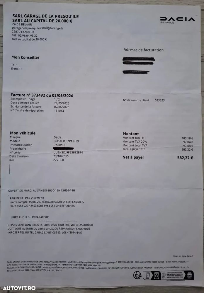 Dacia Duster dCi 110 FAP 4x2 Prestige - 23
