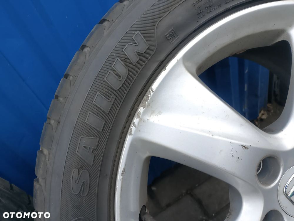 Używany komplet felg aluminiowych + opony Honda 5x114,3 225/55 R17 - 3