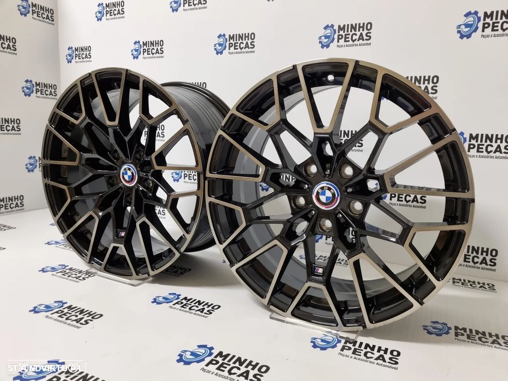 Jantes BMW Novo M4 CSL 827M em 19 Preto Face Brushed (5x120) - 3