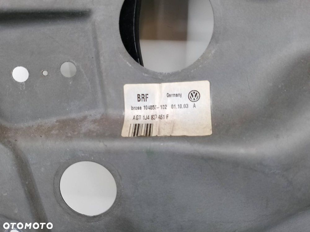 PODNOŚNIK SZYBY LEWY PRZÓD VW BORA 1J4837755E  1J4837461F  1J1959801C - 5