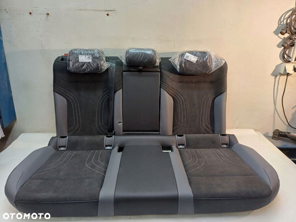 kanapa fotele tylne tył skóra alcantara grzane volkswagen id4 id 4 11a 20- - 2