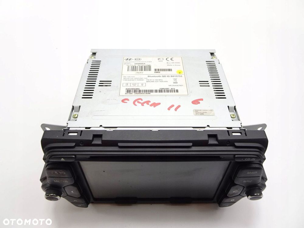 radio cd kia pro ceed ii 96560a2020wk - 2